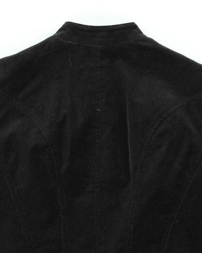 Y2k 00s Betsey Johnson Velour Jacket - XS