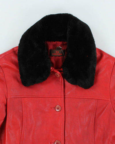Vintage Danier Lined Leather Jacket - XS