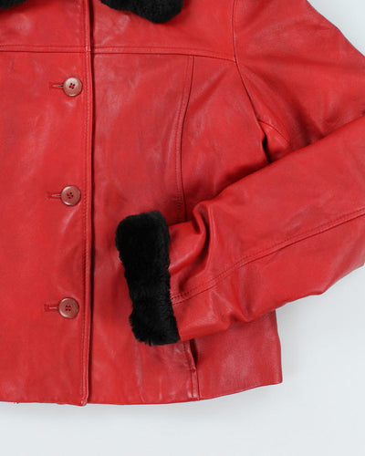 Vintage Danier Lined Leather Jacket - XS