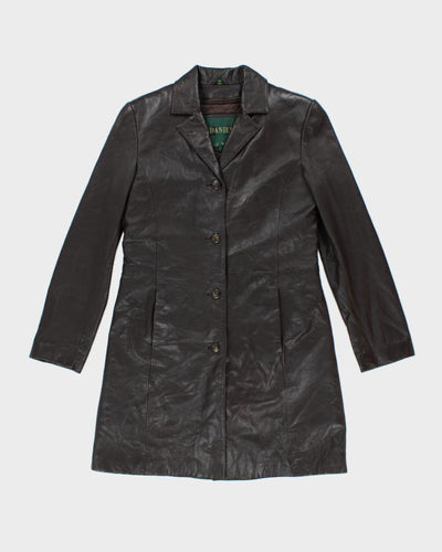 Vintage Danier Lined Leather Jacket - M