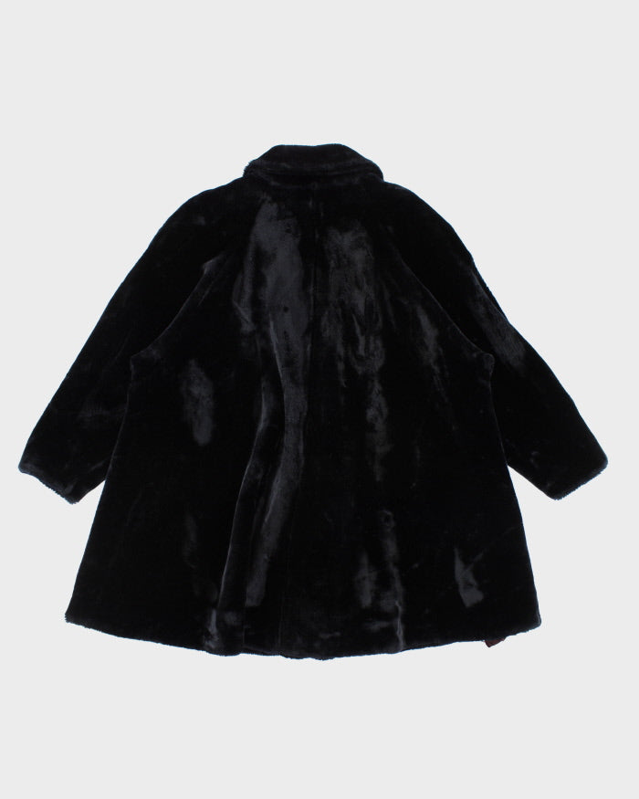 Vintage DonnyBrooke Faux Fur Coat - L