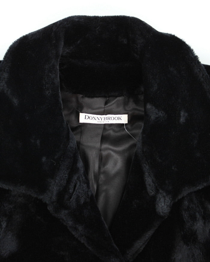 Vintage DonnyBrooke Faux Fur Coat - L