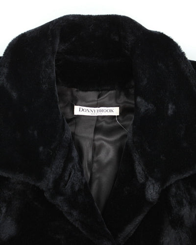 Vintage DonnyBrooke Faux Fur Coat - L