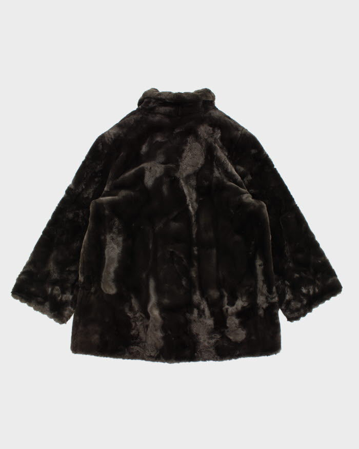 Vintage London Fog Faux Fur Coat - XL