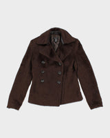 Y2k 00s Guess Alpaca Wool Blend Jacket - XS