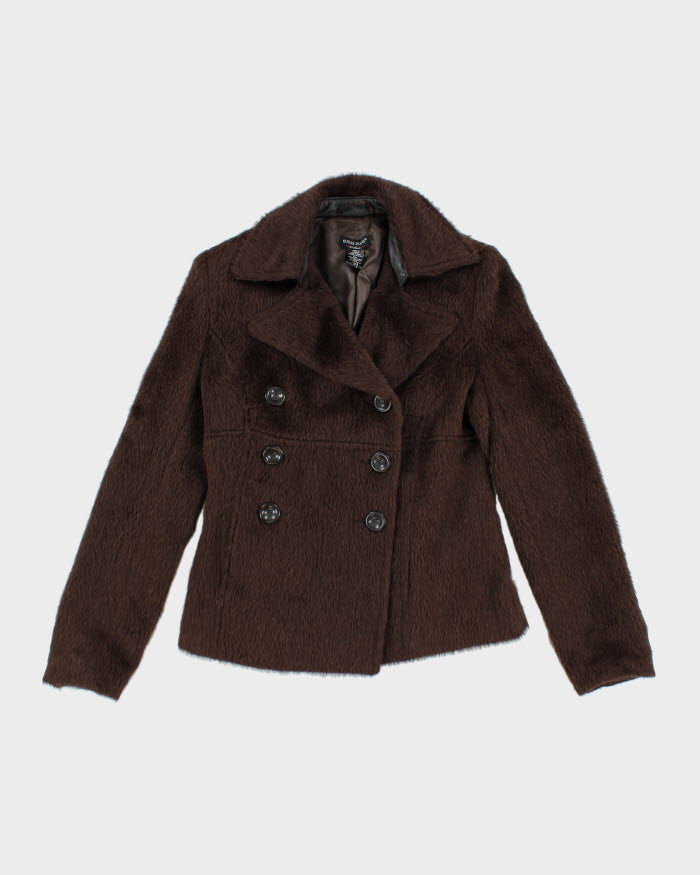 Y2k 00s Guess Alpaca Wool Blend Jacket - XS