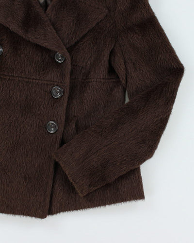 Y2k 00s Guess Alpaca Wool Blend Jacket - XS