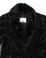 Bellessa Long Faux Fur Coat - M