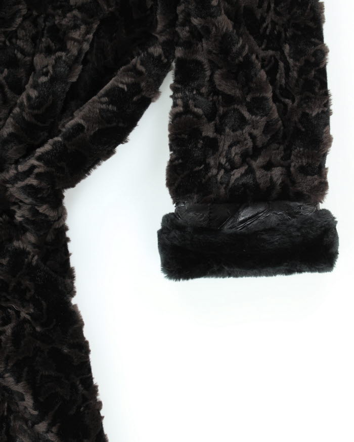 Bellessa Long Faux Fur Coat - M