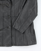Vintage Worthington Black Leather Jacket - L
