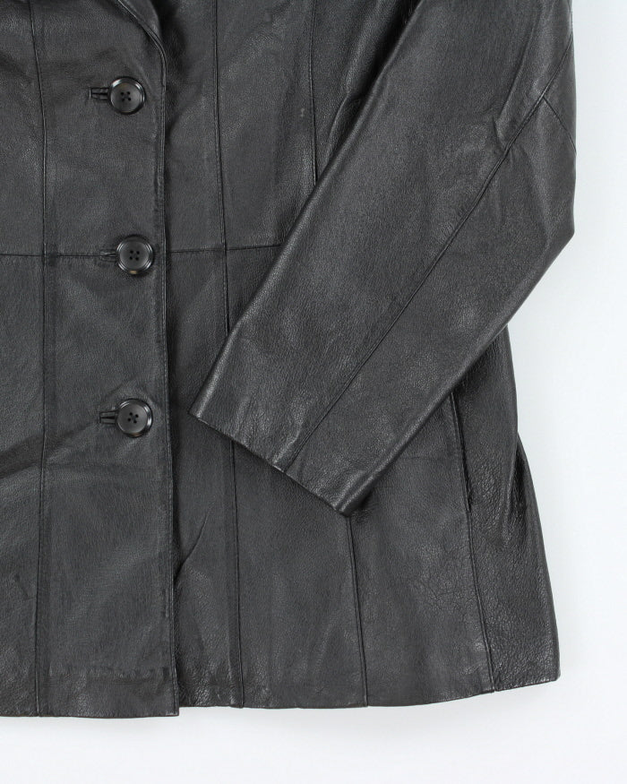 Vintage Worthington Black Leather Jacket - L