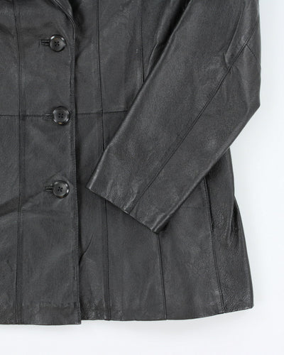 Vintage Worthington Black Leather Jacket - L