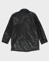 Vintage Danier Black Leather Jacket - L