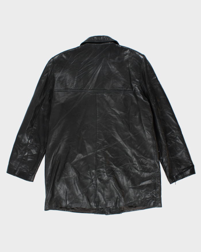 Vintage Danier Black Leather Jacket - L