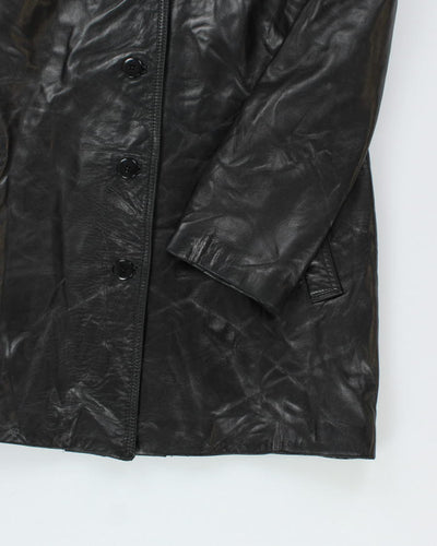 Vintage Danier Black Leather Jacket - L