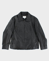 Vintage Worthington Black Leather Jacket - XL
