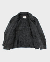 Vintage Worthington Black Leather Jacket - XL