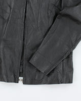 Vintage Worthington Black Leather Jacket - XL
