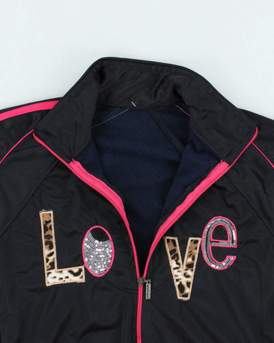 Y2k 00s Love Track Jacket - S