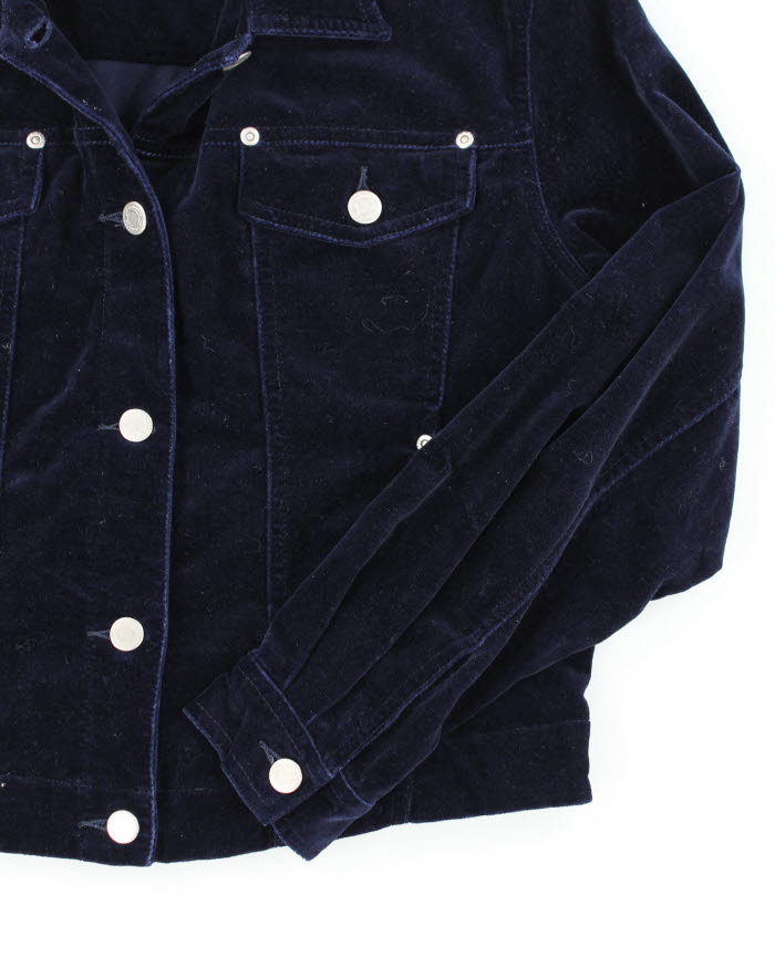 Vintage 90s Liz Calborne Velvet Jacket - S