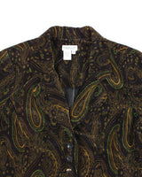 Vintage 90s Coldwater Creek Velvet Jacket - L