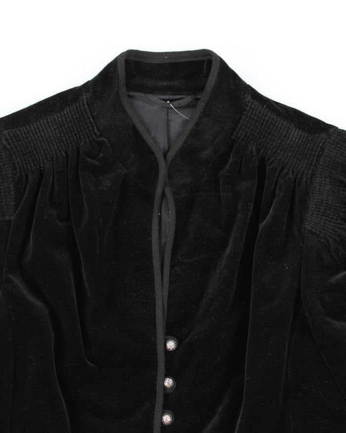 Vintage Velvet Jacket - M