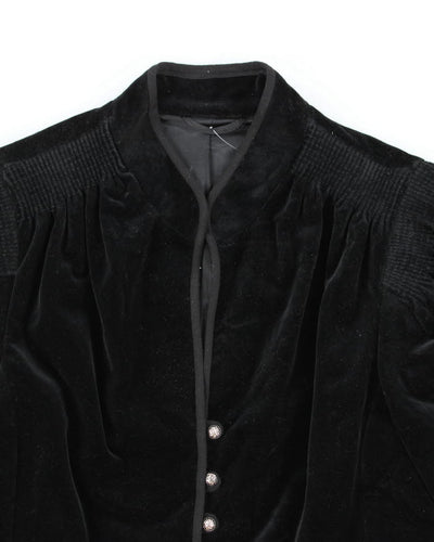 Vintage Velvet Jacket - M