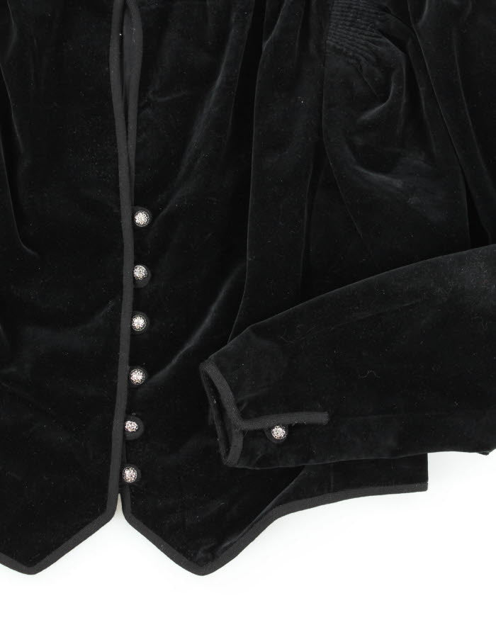 Vintage Velvet Jacket - M