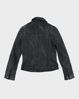 Vintage Pelle Pelle Black Leather Jacket - XS