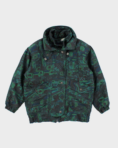 Vintage Women's 80's Quilted Sports Style Jacket - XS