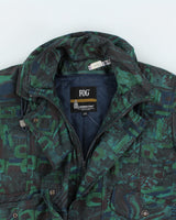 Vintage Women's 80's Quilted Sports Style Jacket - XS