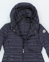 Vintage Women's Moncler Long Quilted Puffer Jacket - M