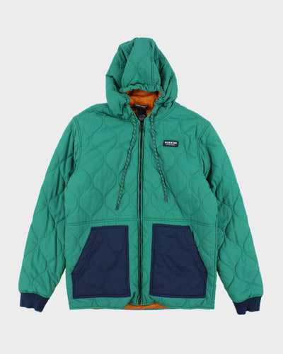 Vintage 2000's Burton Hooded Quilted Jacket - L