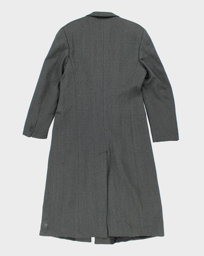 Vintage 90s Emporio Armani Wool Blend Overcoat - L