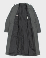 Vintage 90s Emporio Armani Wool Blend Overcoat - L