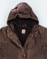 Vintage 90's Women's Carhartt Heavyweight Quilted Jacket - S