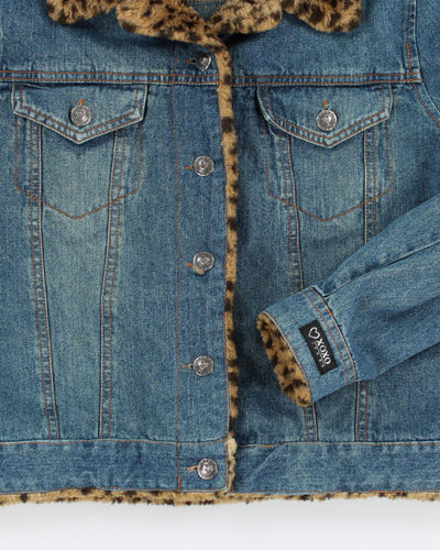 Vintage Y2K Women's XOXO Denim Jacket - M