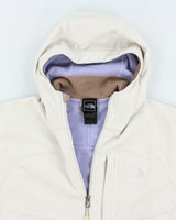 Vintage Women's The North Face Hooded Fleeced Windstopper Jacket - XS