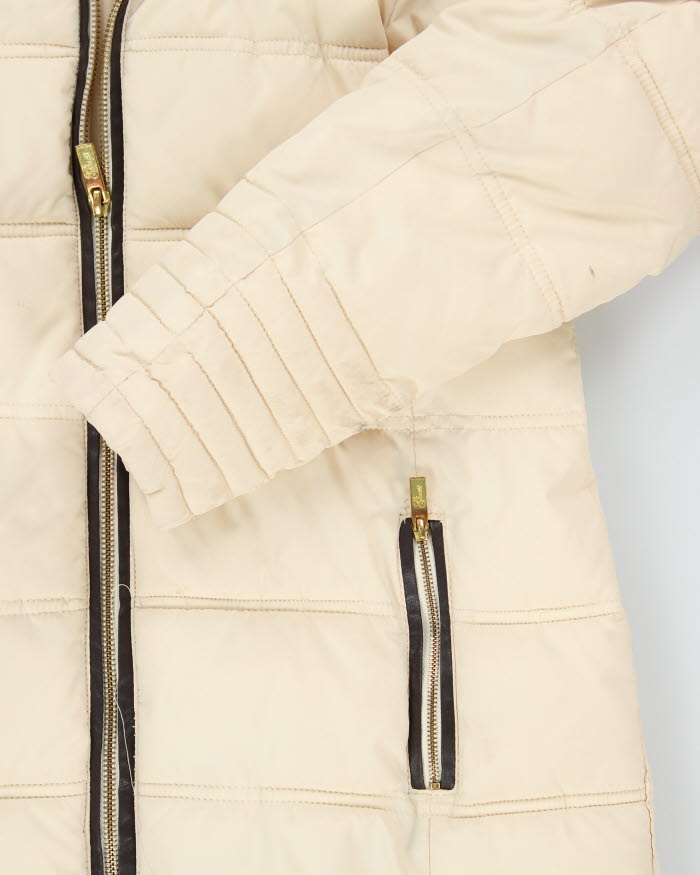 Vintage Y2K Women's Guess Hooded Puffer Jacket - S