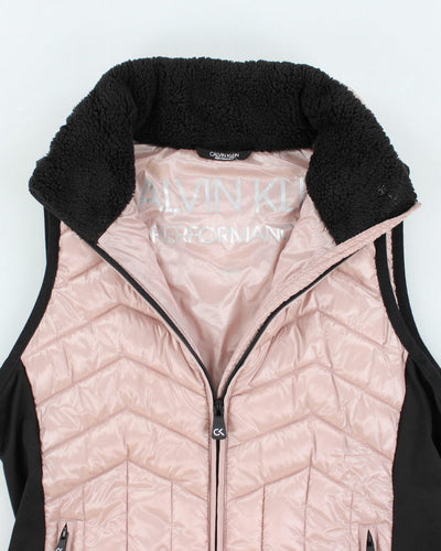 Vintage Women's Y2K Calvin Klein Performance Puffer Gilet - S