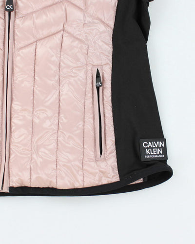 Vintage Women's Y2K Calvin Klein Performance Puffer Gilet - S