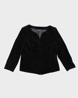 Vintage 90s Laura Ashley Velvet Jacket - M