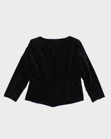 Vintage 90s Laura Ashley Velvet Jacket - M