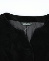 Vintage 90s Laura Ashley Velvet Jacket - M
