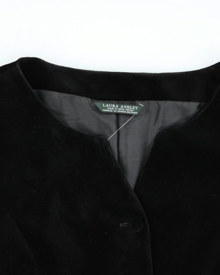 Vintage 90s Laura Ashley Velvet Jacket - M