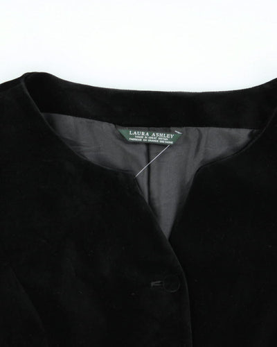 Vintage 90s Laura Ashley Velvet Jacket - M