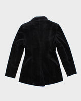 Vintage 90s Wanko Velvet Blazer - XS
