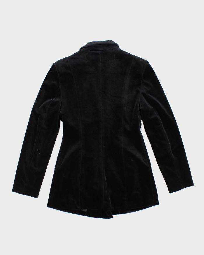 Vintage 90s Wanko Velvet Blazer - XS
