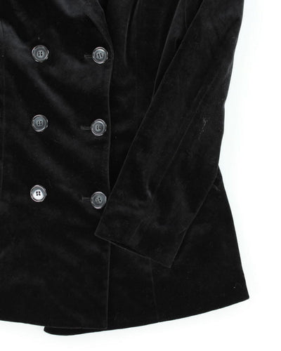 Vintage 90s Wanko Velvet Blazer - XS