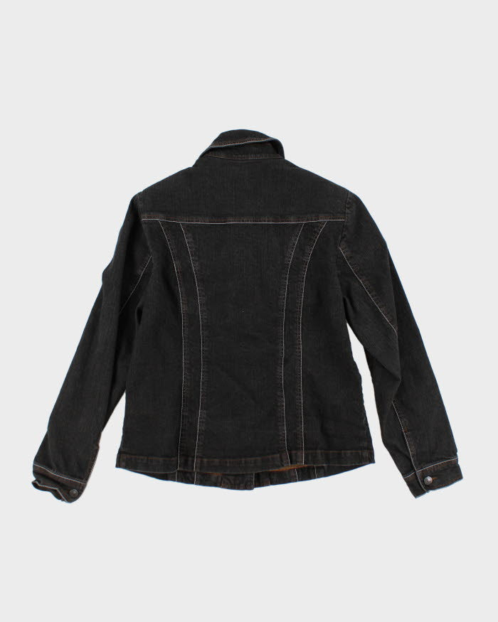 Y2k 00s Miss Alliage Beaded Denim Jacket - M